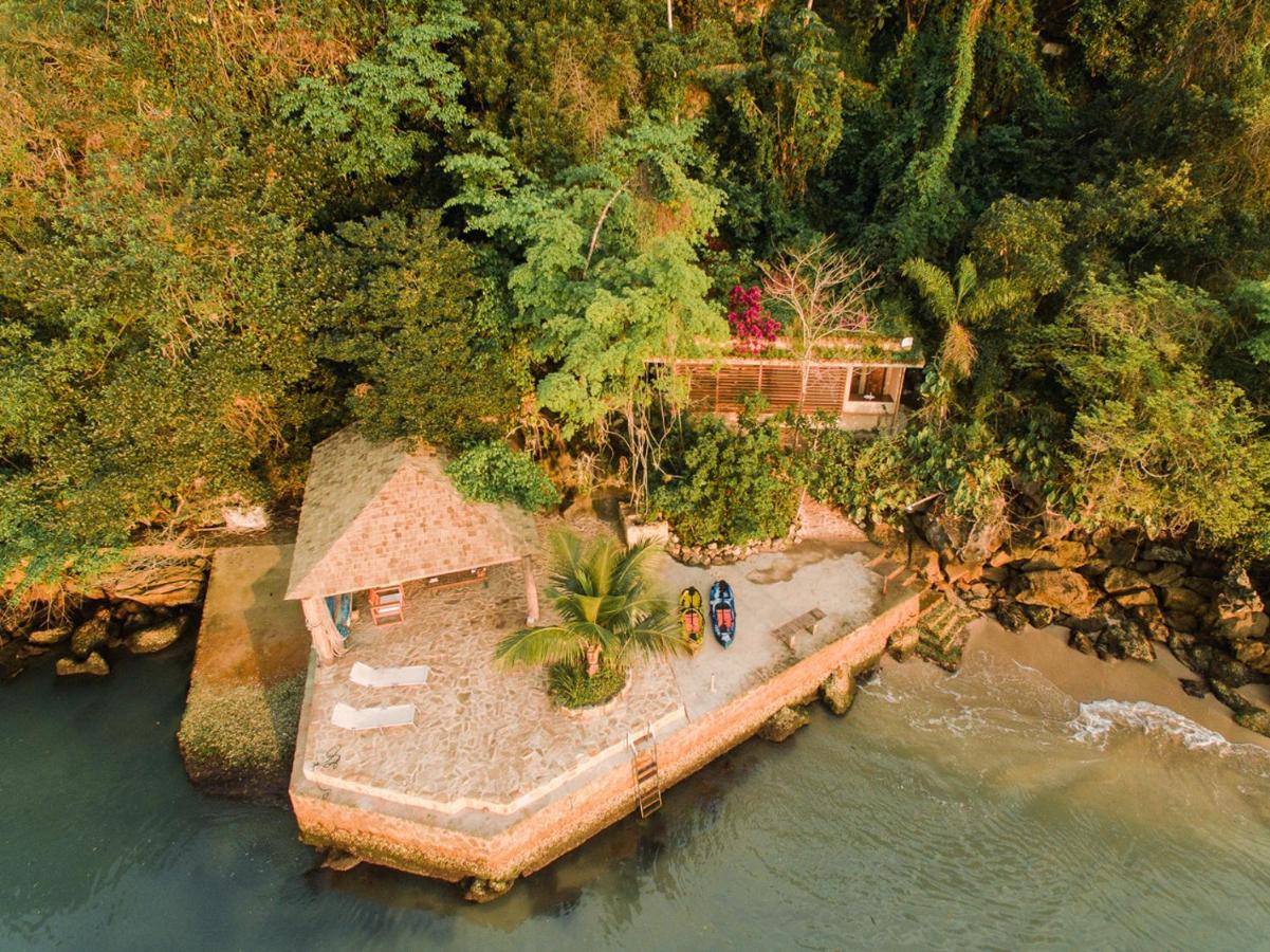 Refugio Na Frente Do Mar Em Ilha De Araujo Villa Paraty Luaran gambar
