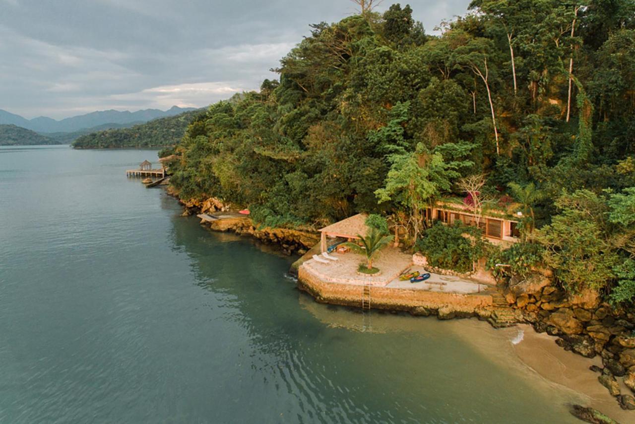 Refugio Na Frente Do Mar Em Ilha De Araujo Villa Paraty Luaran gambar